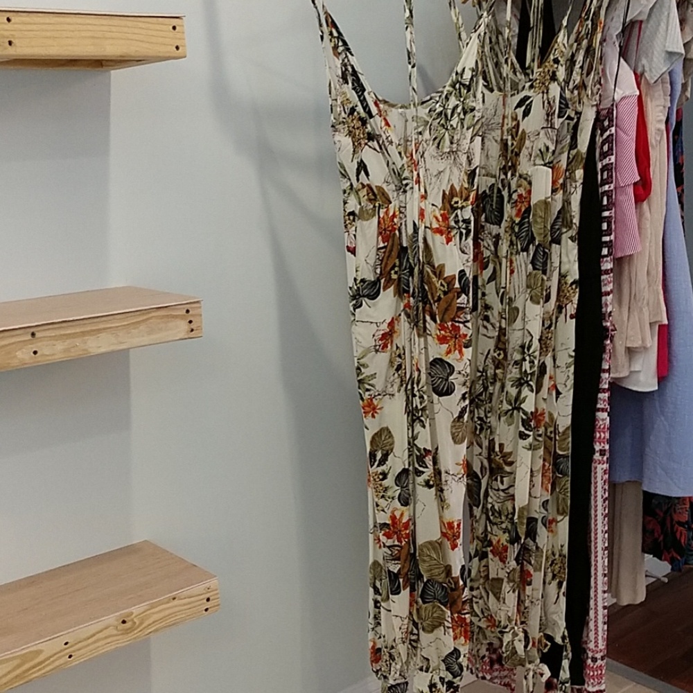 Floral print jumpsuit